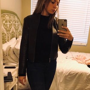 Wilson’s Leather Classic Black Jacket